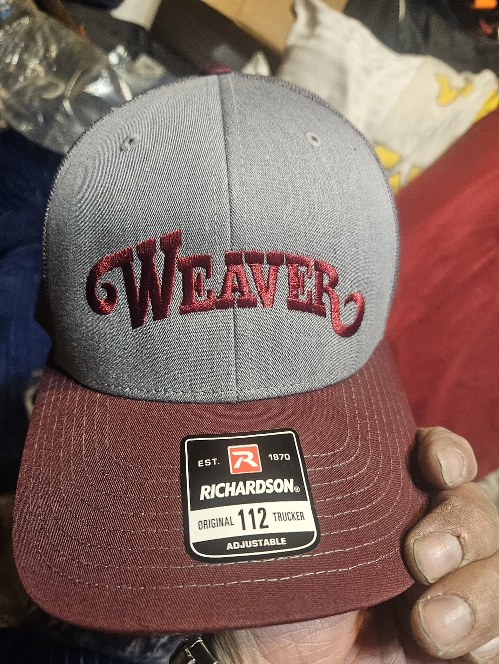 NBW NWT Weaver Leather Tack Advertising Cap